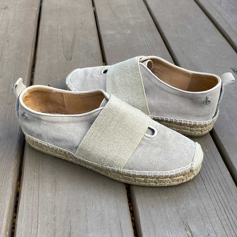 Rag & Bone - Nina Suede Espadrille in Smoke size 7.5